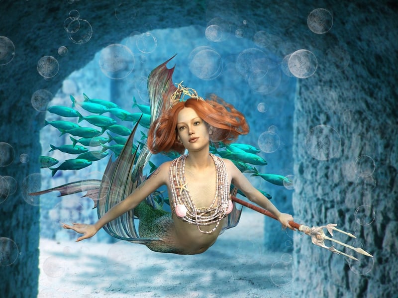 Mermaid Swimming